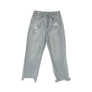 American Eagle Jeans Highest Rise 90’s Boyfriend Cotton Distressed